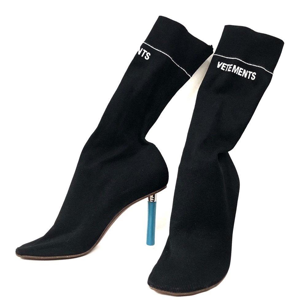 Vetements lighter heel sock boots, size 39 - Picture 4 of 8